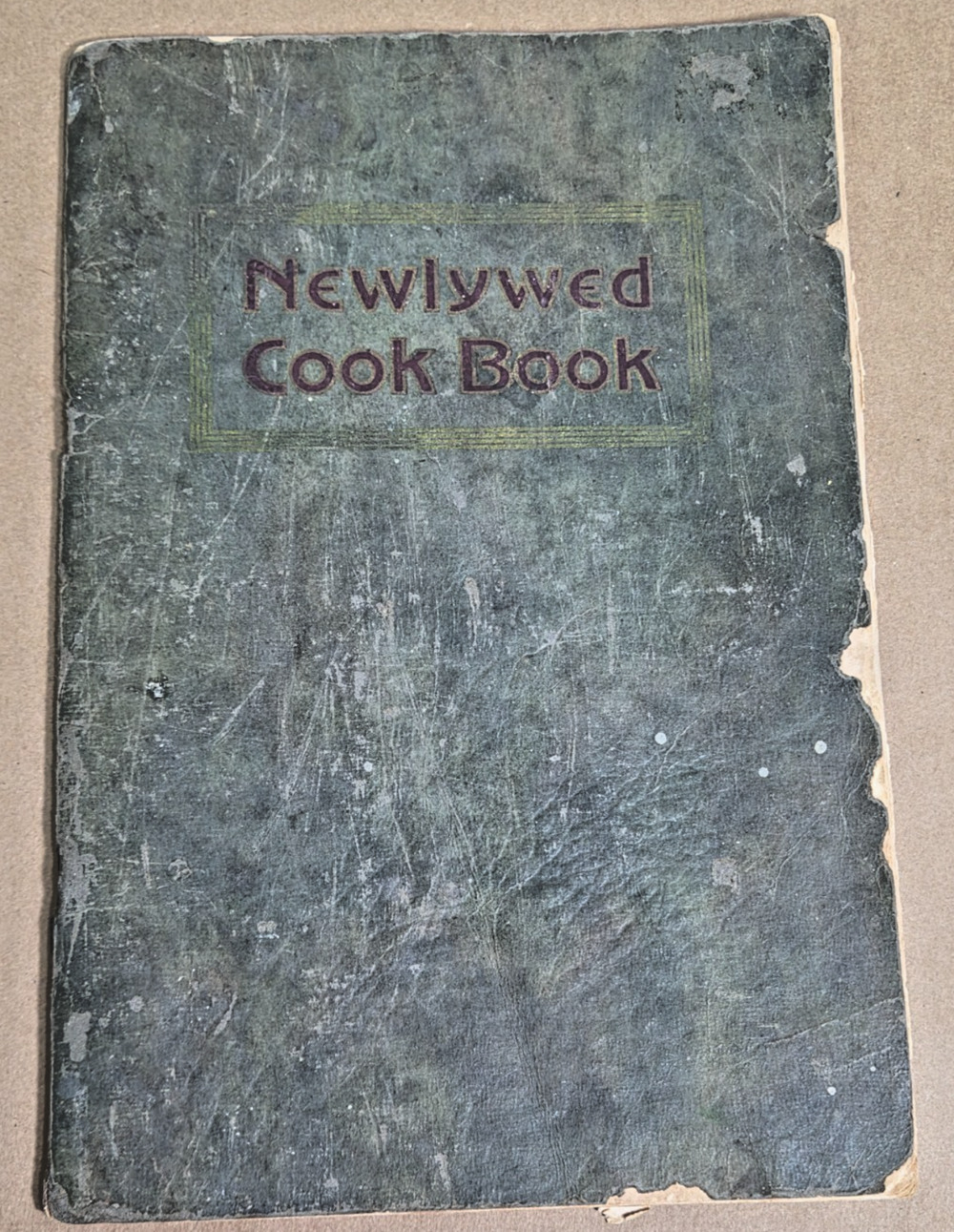 Rare 1922 Dallas Newlywed Cook Book - Publisher Signed Association Copy